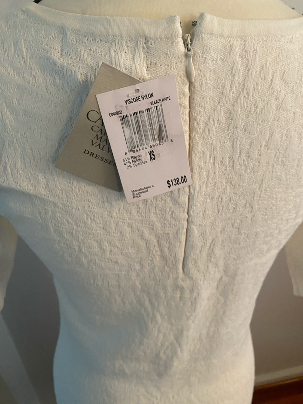 Carmen Marc Volvo XS NWT whittle dress - Picture 4 of 6